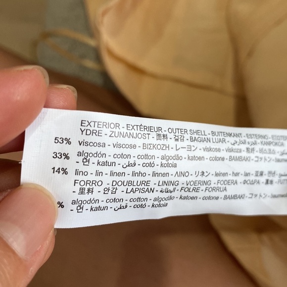 NEW Zara linen cut out dress - Picture 7 of 7